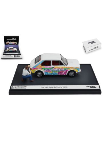BRUMM BMS2506 FIAT 127 1a SERIE 1971 AUTO DELL'ANNO 1972 1:43 Modellino