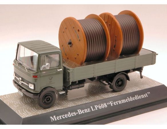 Premium Classixx PREM12507 MERCEDES LP608 TRASPORTO CAVI 1:43 Camion