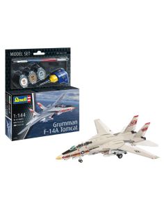 REVELL RV63782 MODEL SET GRUMMAN F-14A TOMCAT KIT 1:144 Modellino