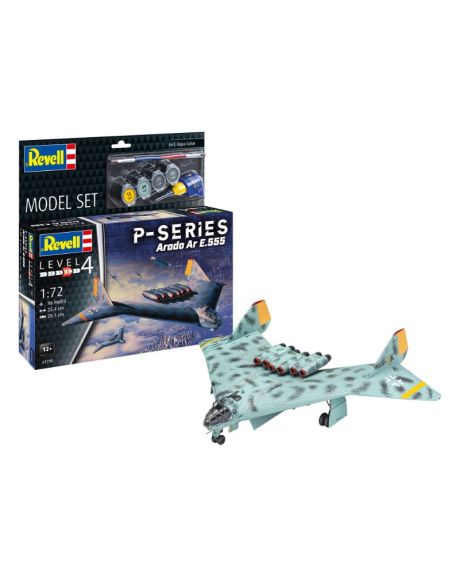 REVELL RV63790 MODEL SET ARADO AR E.555 P-SERIES KIT 1:72 Modellino