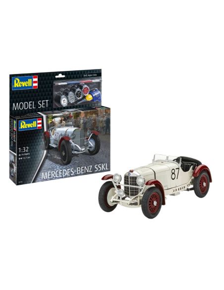 REVELL RV67737 MERCEDES SSKL KIT MODEL SET 1:32 Modellino