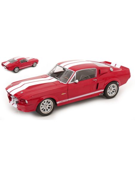 KK SCALE KKDC120173 FORD MUSTANG SHELBY GT500 1967 RED/WHITE 1:12 Modellino