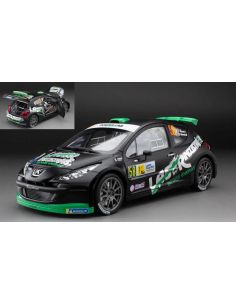 SUNSTAR SS5441 PEUGEOT 207 S2000 N.58 MONZA RALLY SHOW 2013 C.BREEN-S.MARSHALL 1:18 Modellino