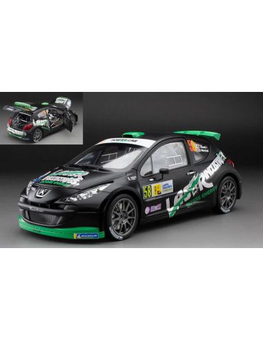 SUNSTAR SS5441 PEUGEOT 207 S2000 N.58 MONZA RALLY SHOW 2013 C.BREEN-S.MARSHALL 1:18 Modellino