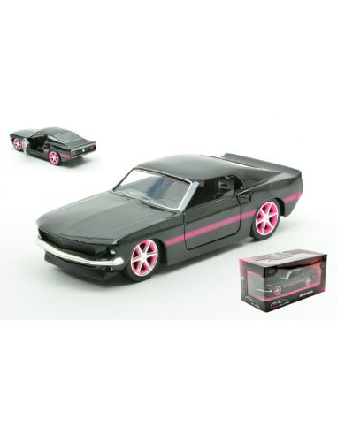 JADA TOYS JADA34853 FORD MUSTANG 1969 PINK SLIPS 1:32 Modellino