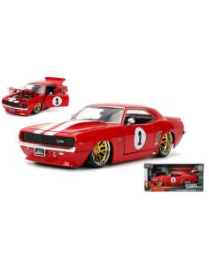 JADA TOYS JADA36151 CHEVROLET CAMARO N.1 FAST & FURIOUS RED/WHITE 1:24 Modellino