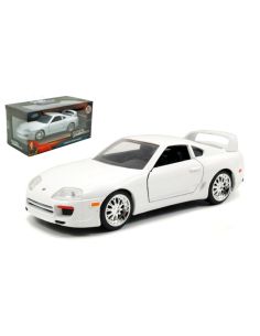 JADA TOYS JADA97346 TOYOTA SUPRA 1885 FAST & FURIOUS WHITE 1:32 Modellino