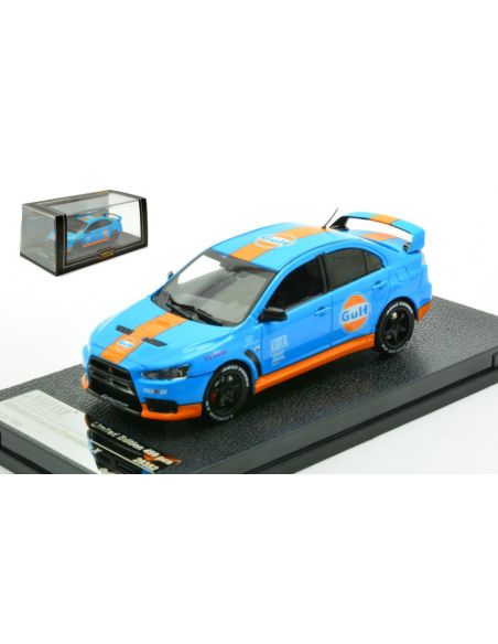 VITESSE VE29352 MITSUBISHI LANCER EVO X 2012 GULF VERSION 1:43 Modellino