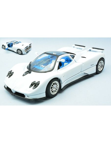 MOTORMAX MTM73147W PAGANI ZONDA C12 2003 WHITE 1:18 Modellino