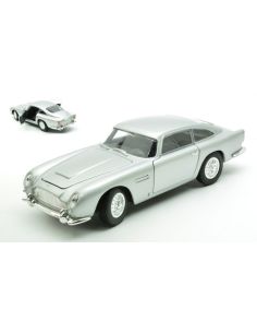 WELLY WE24101 ASTON MARTIN DB5 1964 SILVER 1:24 Modellino