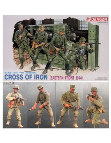 DRAGON D6006 CROSS OF IRON KIT 1:35 Modellino