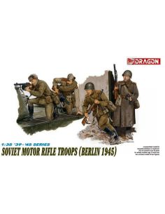 DRAGON D6019 SOVIET MOTOR RIFLE 1945 KIT 1:35 Modellino