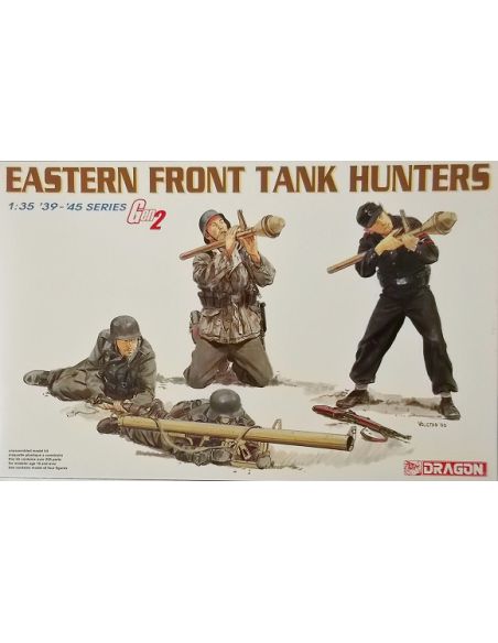 DRAGON D6279 EASTERN FRONT TANK HUNTERS KIT 1:35 Modellino