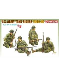 DRAGON D6378 US ARMY TANK RIDERS 1944-45 KIT 1:35 Modellino