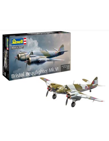 REVELL RV03767 BRISTOL BEAUFIGHTER Mk. VI KIT 1:48 Modellino