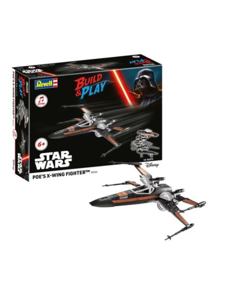 REVELL RV06564 Poe's X-Wing Fighter (w/sound) KIT 1:78 Modellino
