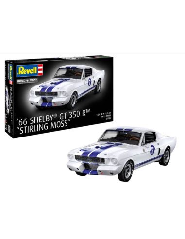REVELL RV07736 SHELBY GT350 R 1966 STIRLING MOSS KIT 1:24 Modellino