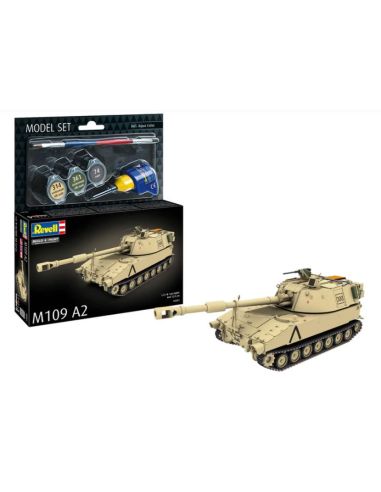 REVELL RV63361 M109 A2 MODEL SET KIT 1:72 Modellino
