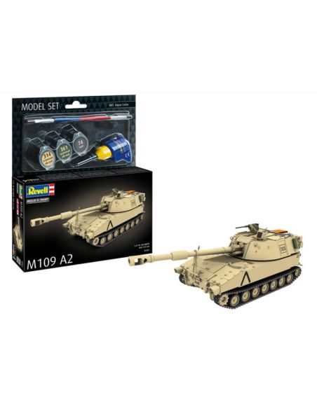 REVELL RV63361 M109 A2 MODEL SET KIT 1:72 Modellino