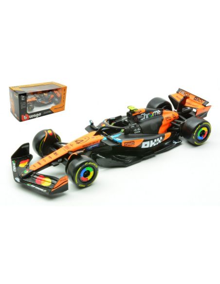 BBURAGO BU38177N MC LAREN F1 MCL39 2025 N.4 LANDO NORRIS 1:43 Modellino