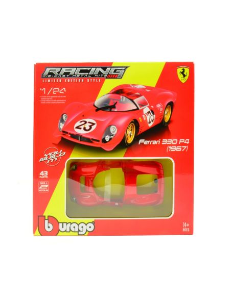 BBURAGO BU26584 FERRARI 330 P4 N.23 WINNER 24 H DAYTONA 1967 KIT 1:24 Modellino