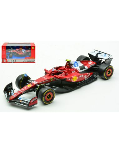 BBURAGO BU36853H FERRARI F1 N.44 LEWIS HAMILTON 2025 1:43 Modellino