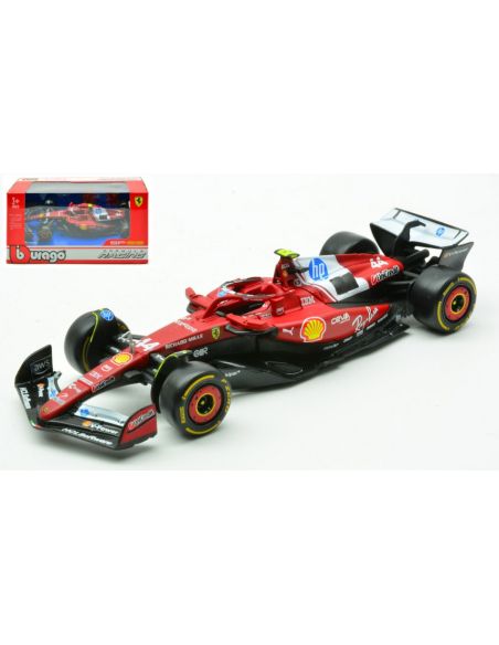 BBURAGO BU36853H FERRARI F1 N.44 LEWIS HAMILTON 2025 1:43 Modellino