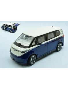 WELLY WE24119DTDB VW ID BUZZ METALLIC DARK BLUE 1:24 Modellino