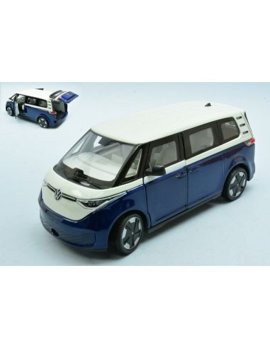 WELLY WE24119DTDB VW ID BUZZ METALLIC DARK BLUE 1:24 Modellino