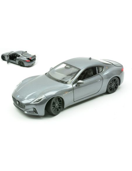 WELLY WE24125MG MASERATI GRAN TURISMO F METALLIC GREY 1:24 Modellino