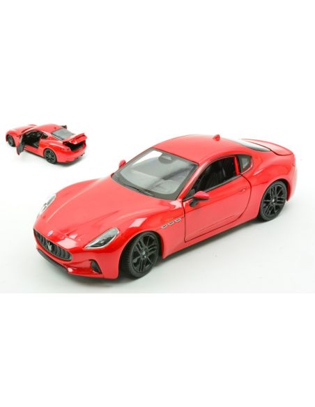WELLY WE24125MR MASERATI GRAN TURISMO F METALLIC RED 1:24 Modellino