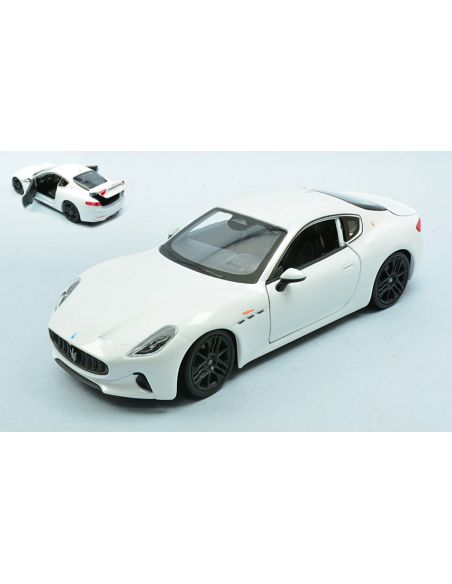 WELLY WE24125W MASERATI GRAN TURISMO F WHITE 1:24 Modellino