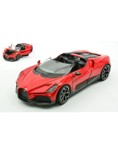 WELLY WE24127R BUGATTI W16 MISTRAL RED 1:24 Modellino