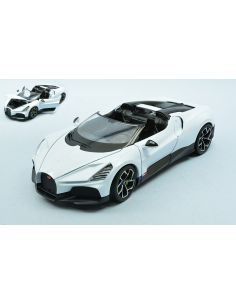 WELLY WE24127W BUGATTI W16 MISTRAL WHITE 1:24 Modellino