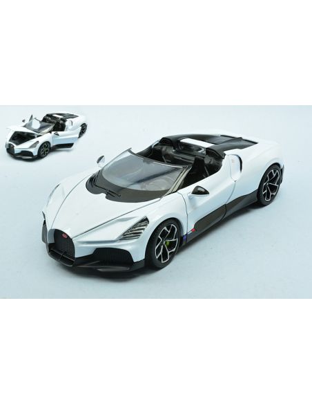 WELLY WE24127W BUGATTI W16 MISTRAL WHITE 1:24 Modellino