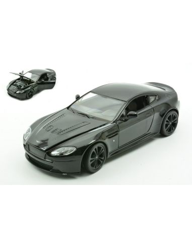 WELLY WE24129BK ASTON MARTIN VANTAGE BLACK 1:24 Modellino