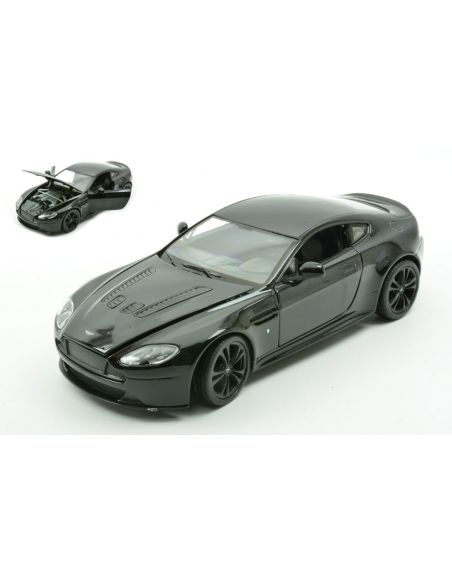WELLY WE24129BK ASTON MARTIN VANTAGE BLACK 1:24 Modellino