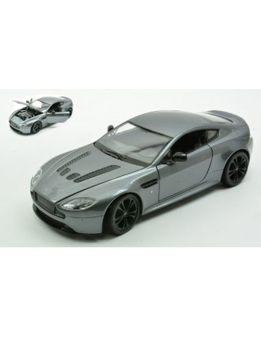 WELLY WE24129MG ASTON MARTIN VANTAGE METALLIC GREY 1:24 Modellino