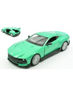 WELLY WE24130MLGR ASTON MARTIN VALOUR METALLIC LIGHT GREEN 1:24 Modellino
