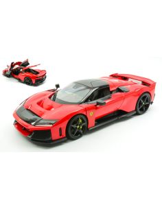 BBURAGO BU16022 FERRARI F80 RED 1:18 Modellino