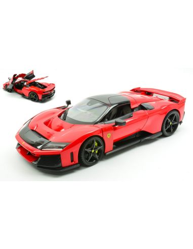 BBURAGO BU16022 FERRARI F80 RED 1:18 Modellino