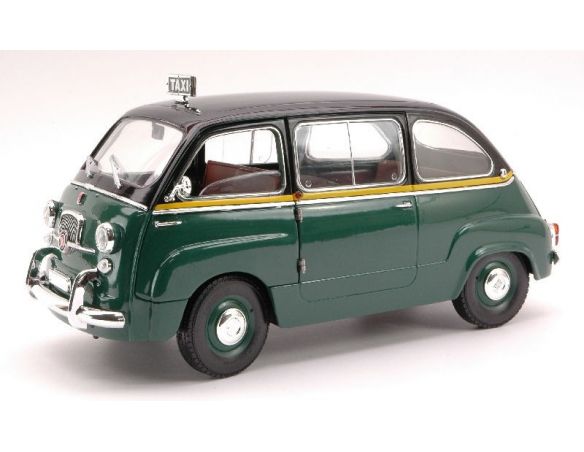 Miniminiera MMT74311 FIAT 600 MULTIPLA TAXI ROMA 1:18 Taxi
