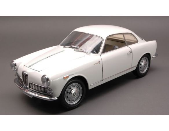 Miniminiera MMT71803 A.ROMEO GIULIETTA 1965 WHITE 1:18 Auto Stradali