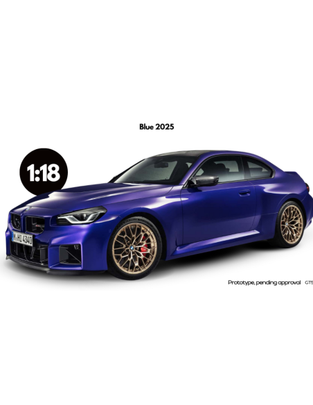 GT SPIRIT GT552 BMW M2 CS 2025 BLUE 1:18 Modellino