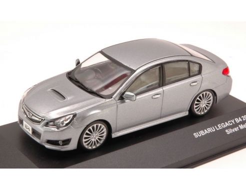 J-Collection JC233 SUBARU LEGACY B4 2010 SILVER METALLIC 1:43 Modellino
