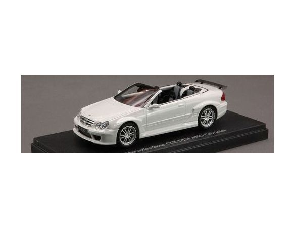 Kyosho KY3219W MERCEDES CLK DTM AMG CABR.WHITE 1:43 Modellino