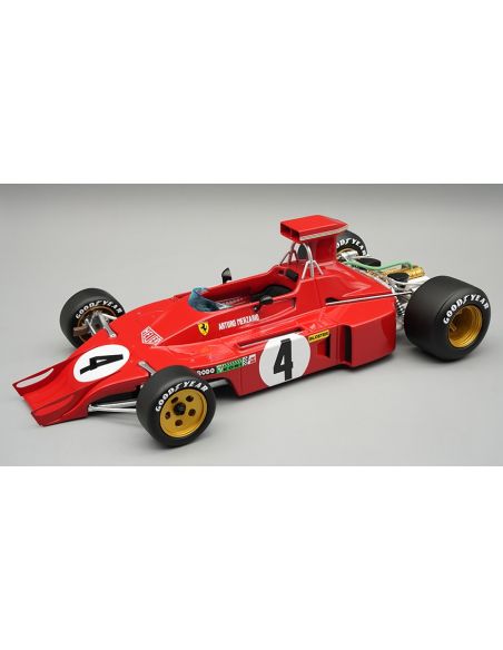 TECNOMODEL TMD18411D FERRARI 312B3-73 N.4 WATKINS GLEN GP 1973 A.MERZARIO 1:18 Modellino