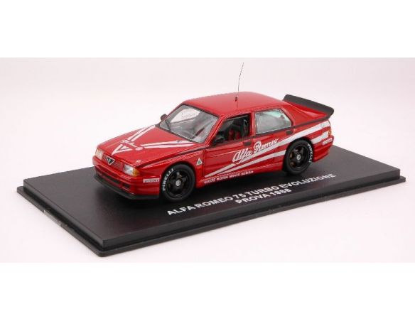 Modèle Réduit Alfa Romeo - 75 Turbo Evoluzione Imsa N 1 2nd Giro Ditalia 1989 Nicola Larini Miki Biasion Tiziano Siviero