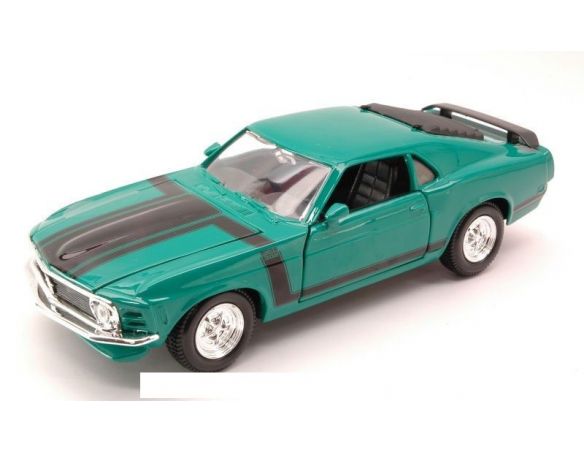 Maisto MI31943 FORD MUSTANG BOSS 302 1970 YELLOW/BLACK 1:24 Modellino