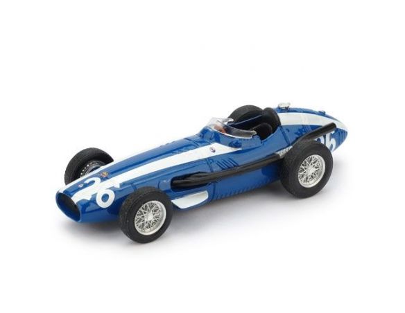 Brumm BM0136B MASERATI 250F MASTEN GREGORY 1957 N.26 4th ITALY GP 1:43 Modellino